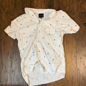 American Eagle SMALL button down shirt